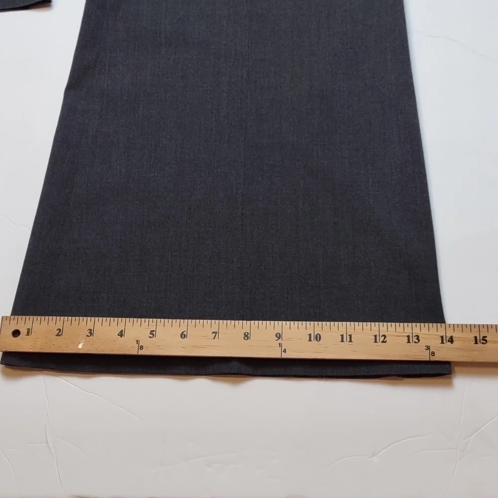 The Limited Wool like Gray Wide Leg Pants